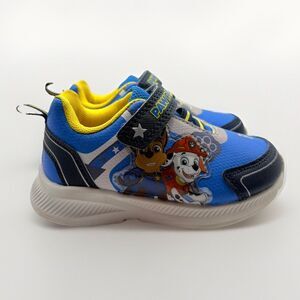 Nickelodeon PAW Patrol Boys Chase & Marshal Sneakers Athletic Shoe Size 6